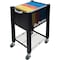 Vertiflex Sidekick File Cart, 13-3/4"x15-1/2"x26-1/4", Black VRTVF53002 - alternate 3